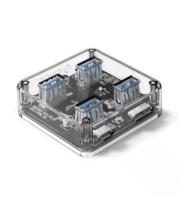  هاب ۴ پورت USB 3.0 شفاف ORICO MH4U-U3