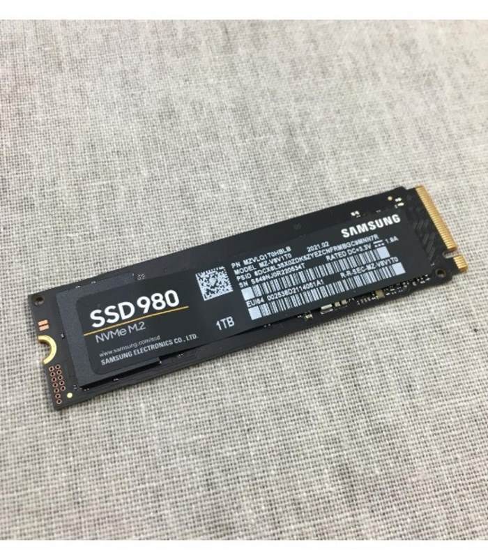 حافظه SSD اینترنال سامسونگ M.2 NVMe مدل 980 ظرفیت 1TB (استوک)