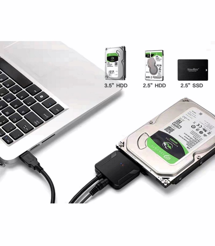  تبدیل USB 3.0 به SATA 3.0 هارد 2.5 اینچ و 3.5 اینچ
