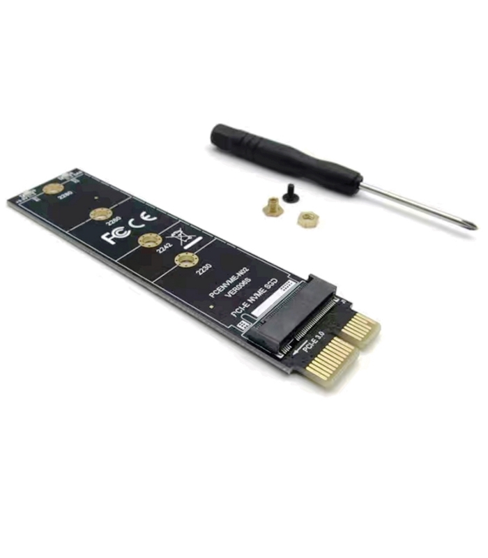 کارت توسعه PCI-E افزایش M.2 NVME به همراه پد سیلیکون  