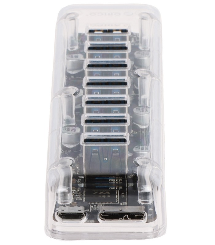  هاب 7 پورت USB 3.0 شفاف اوریکو