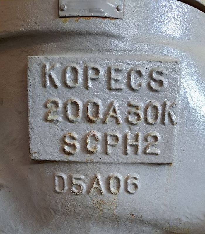 کنترل ولو (گلاب ولو) Kopecs مدل KCG42R سایز 200A