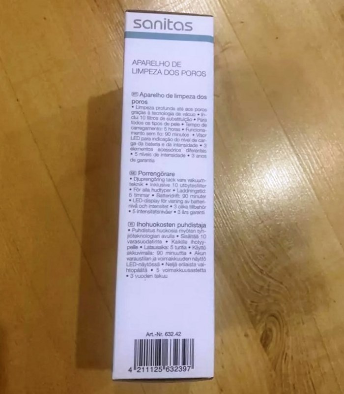  دستگاه میکرودرم (پاک کننده عمیق منافذ) سانیتاس آلمان