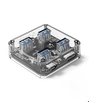 هاب ۴ پورت USB 3.0 شفاف ORICO MH4U-U3