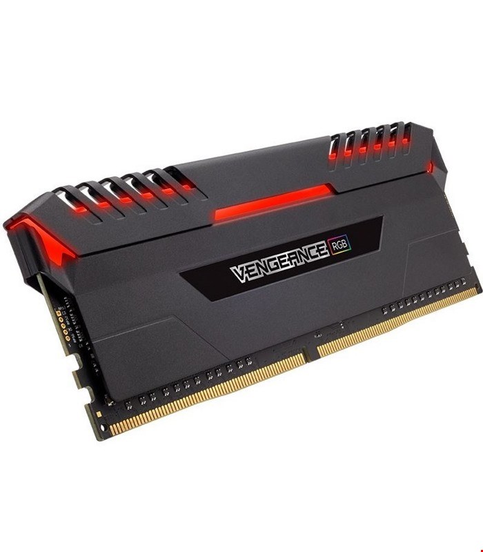 رم دسکتاپ کورسیر مدل VENGEANCE RGB 8GB DDR4 CL15 3000Mhz (استوک)