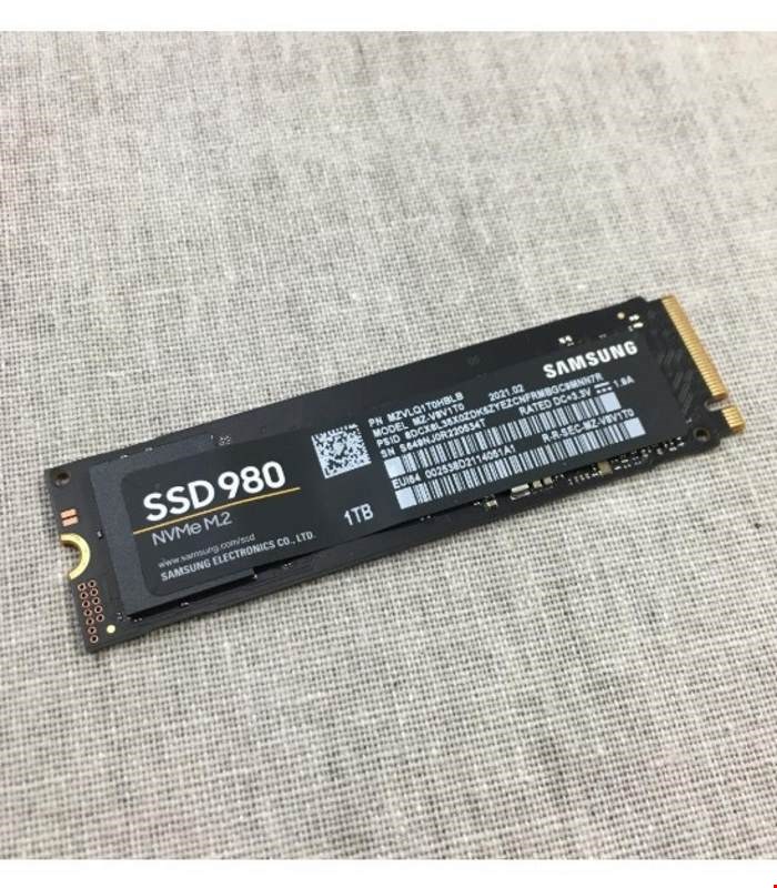 حافظه SSD اینترنال سامسونگ M.2 NVMe مدل 980 ظرفیت 1TB (استوک)