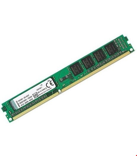 رم کامپیوتر کینگستون تک کاناله مدل KVR16N11/4 فرکانس 1600 مگاهرتز DDR3 تایمینگ CL11 حافظه 4 گیگابایت استوک