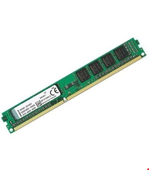 رم کامپیوتر کینگستون تک کاناله مدل KVR16N11/4 فرکانس 1600 مگاهرتز DDR3 تایمینگ CL11 حافظه 4 گیگابایت استوک