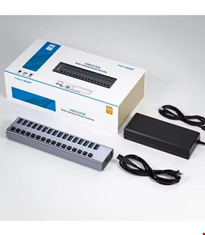 هاب 16 پورت USB3.0 فلزی ACASIS HS716MG