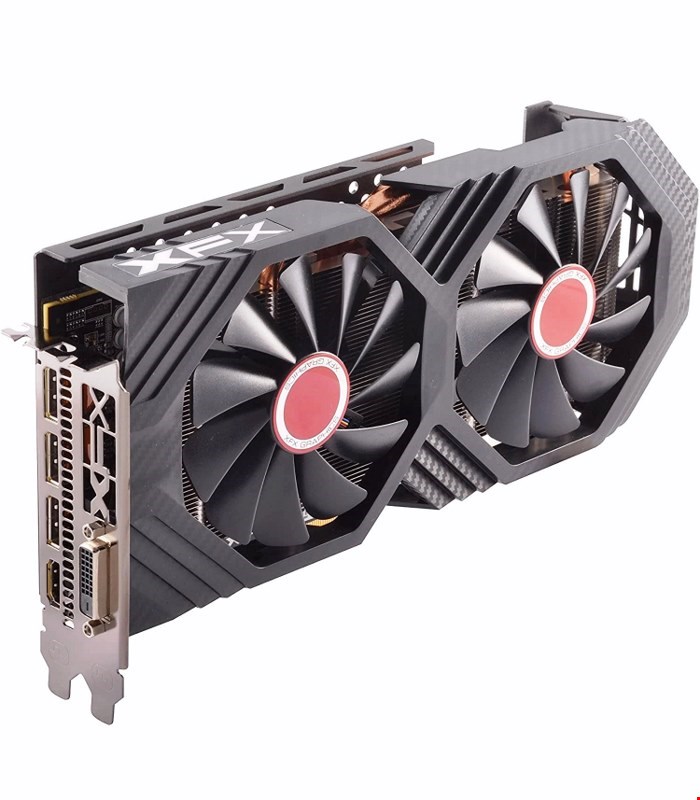 کارت گرافیک ایکس اف ایکس مدل XFX RX580 8GB پیچ پلمپ با کارتن(استوک)