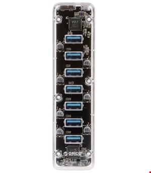هاب 7 پورت USB 3.0 شفاف اوریکو